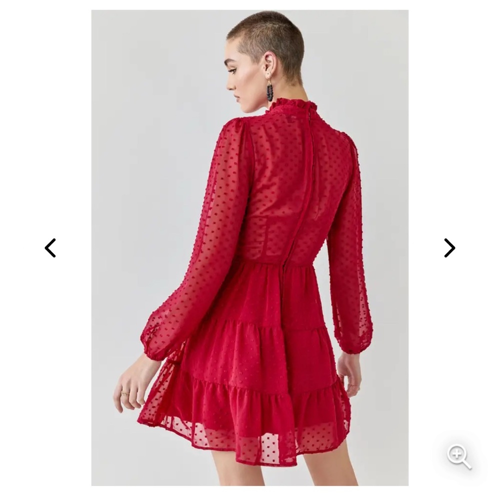 Francesca’s XXS Red Dress - Picture 2 of 4